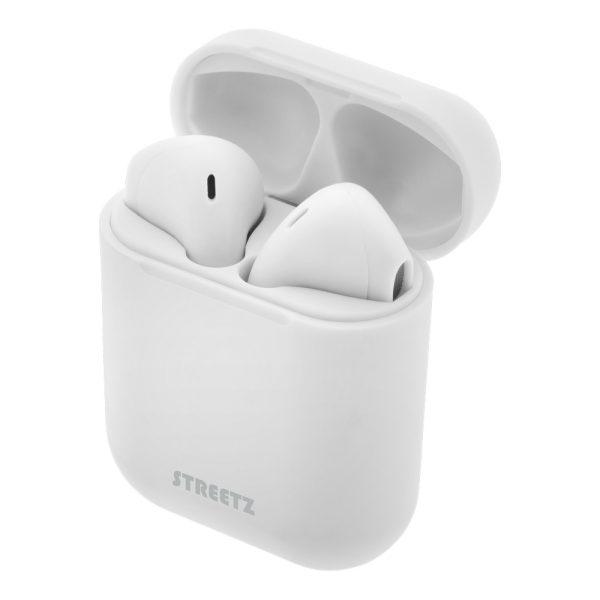 Streetz True Wireless Ear Buds | White