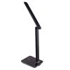 Groov-e Ares LED Desk Lamp with Charging Pad - Black