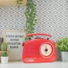 Steepletone Brighton Retro Radio - Red