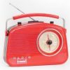 Steepletone Brighton Retro Radio - Red