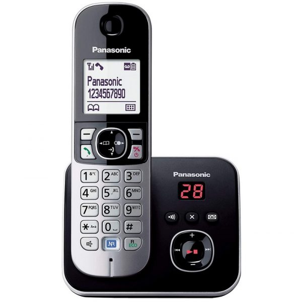 Panasonic Single Cordless Phone Answering Machine KXTG6821