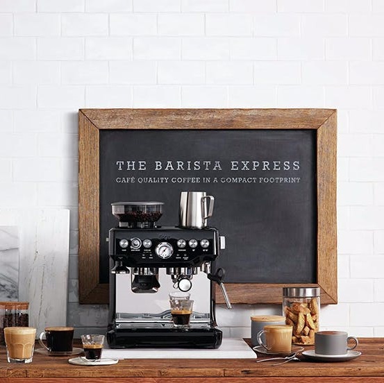 Sage Barista Express Espresso Coffee Machine Black SES875BKS2GUK1