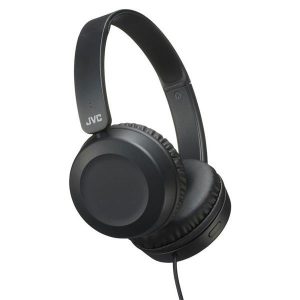 JVC Carbon Black Headphones HAS31MBE