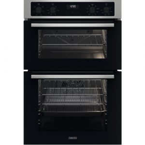 Zanussi Series 20 Built-in Double Oven | Stainless Steel | ZKCNA4X1