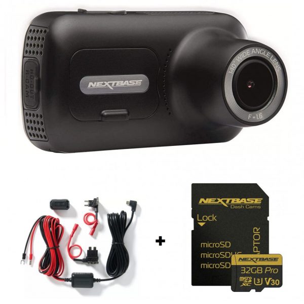 Nextbase 422GW Dashcam + Hard Wire Kit + Memory Card Bundle Offer