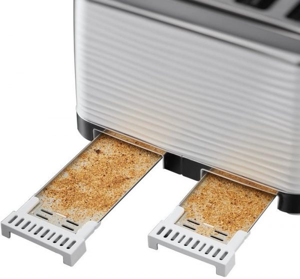 Russell Hobbs Inspire 4 Slice Toaster White 24380