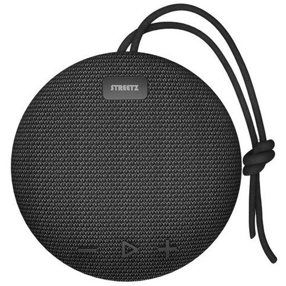 Streetz Black IPX7 Waterproof Bluetooth Speaker CM763