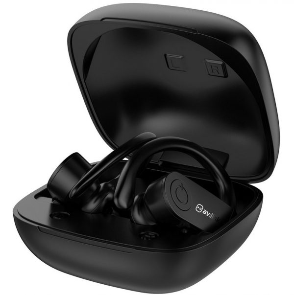 Ear Shots Splashproof True Wireless Sports Earphones & Charging Case 100579