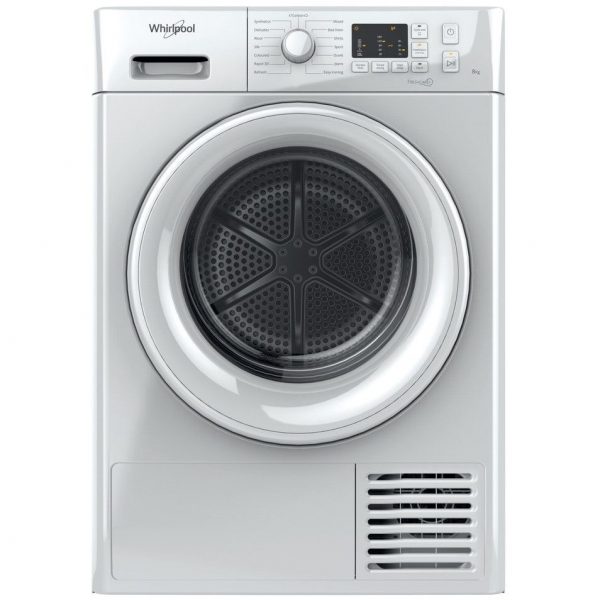 Whirlpool 8KG 6th Sense Condenser Dryer FFTCM108BUK