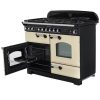 Rangemaster Classic Deluxe 110cm Dual Fuel Range Cooker | CDL110DFFCR/C | Cream