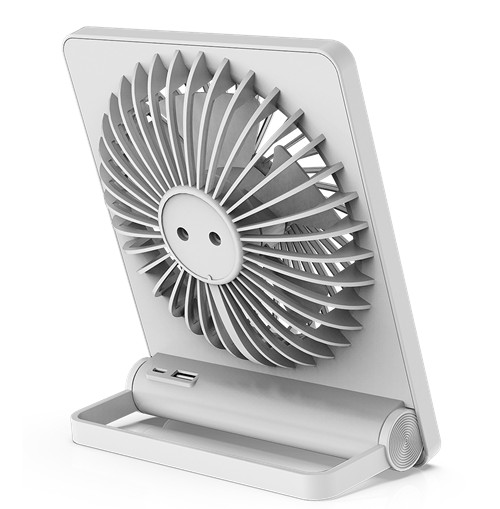 Nordic Home Portable USB Rechargeable Cooling Fan | FT771