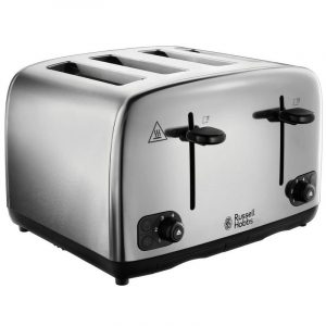 Russell Hobbs 4 Slice Toaster | Stainless Steel | 24094