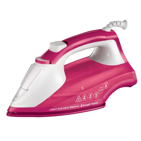 Russell Hobbs Light & Easy Brights Steam Iron Berry 26480 1