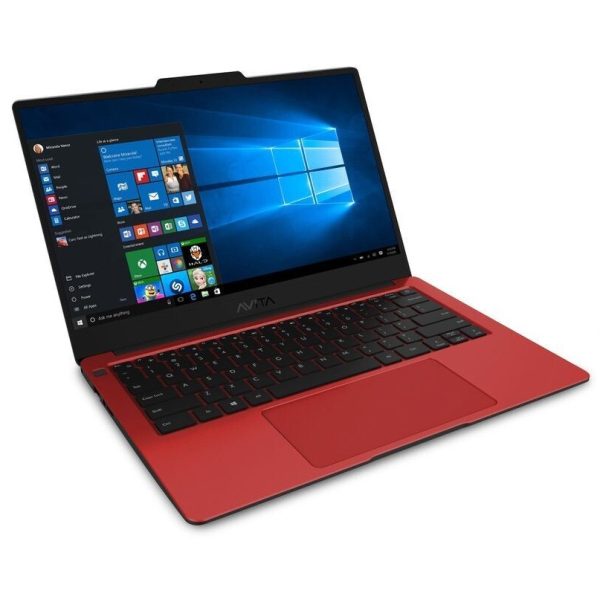 Avita Pura 14" AMD A9 | 8GB | 128GB SSD Laptop - Red
