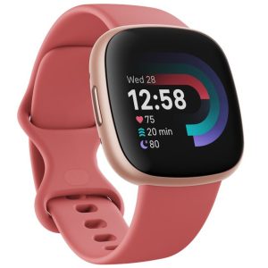 Fitbit Versa 4 | Pink Sand Copper Rose | FB523RGRW