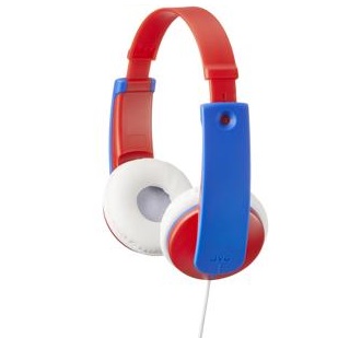 JVC Kids Headphones with Volume Limiter Red HAKD7RNE 1