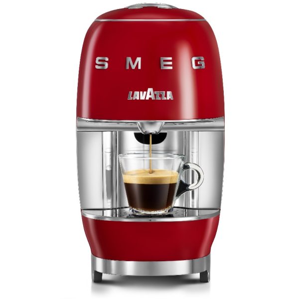 Lavazza Smeg Coffee Pod Machine Red 18000456 1