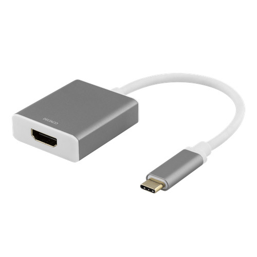 Deltaco USB-C to HDMI Adapter | USBC-HDMI9