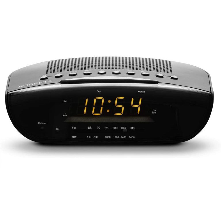 Roberts Chronologic VI Alarm Clock Radio Black CR9971