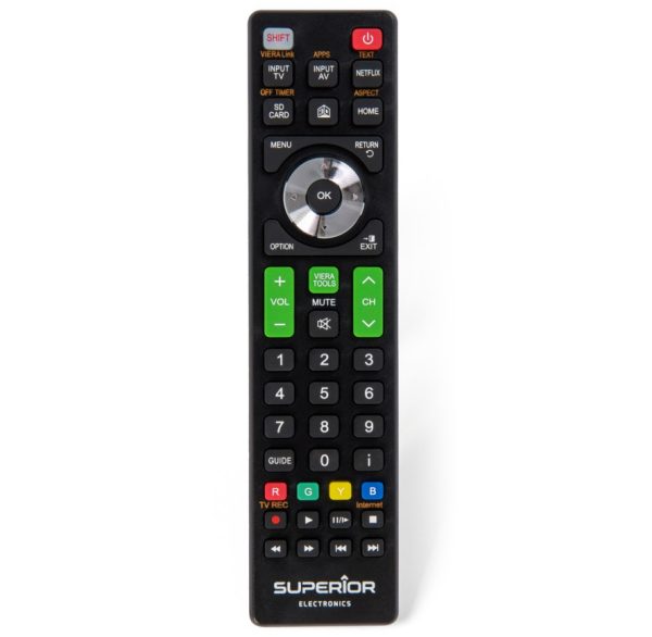 Superior TV Remote Control | Panasonic | SUPTRB011