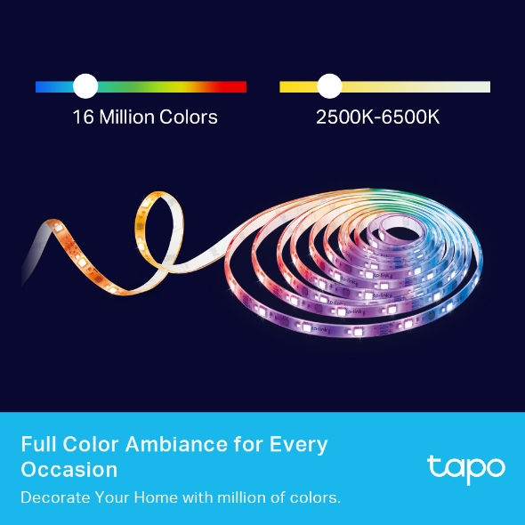 Tapo Smart Multicolour Light Strip | TAPO L93010