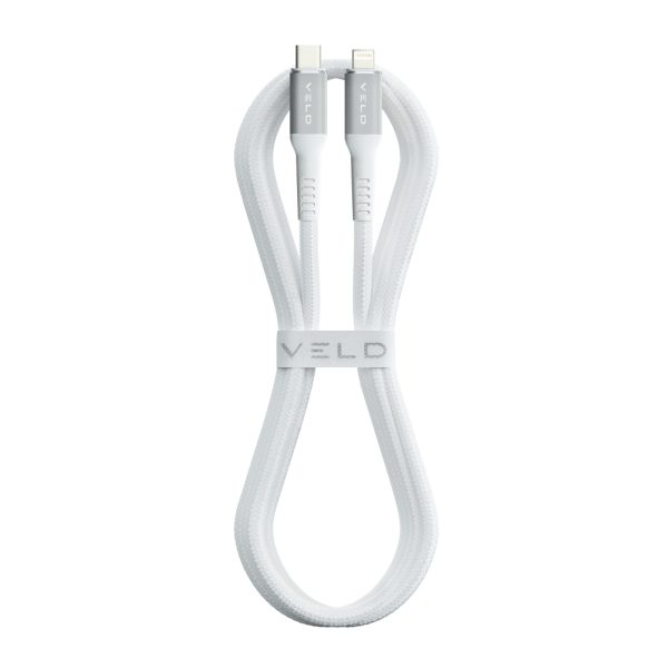 Veld Super-Fast Charge Lead USB-C to Lightning 1Mtr VCL1 1