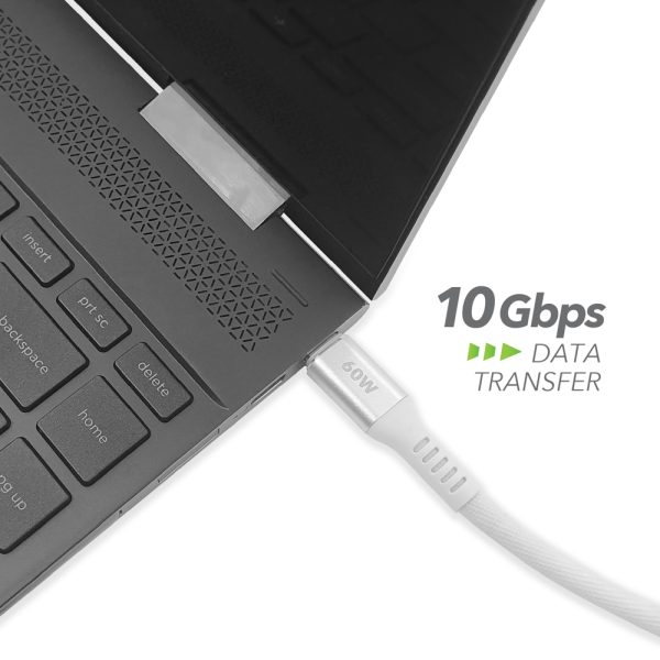 Veld Super-Fast Charge Lead USB-C to USB-C 1Mtr VCC601 1