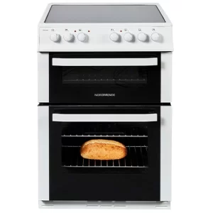 Nordmende 60CM Electric Cooker | Twin Cavity | White | CTEC62WH