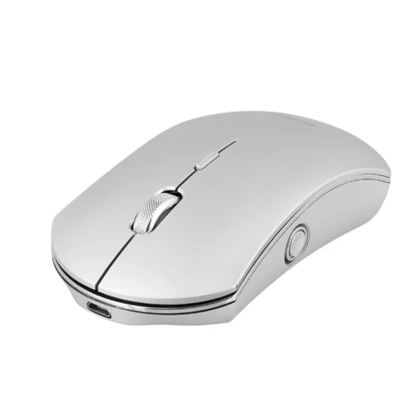 Deltaco Rechargeable Wireless Mouse Aluminium MS800 1