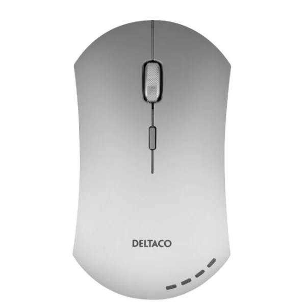 Deltaco Rechargeable Wireless Mouse Aluminium MS800 1