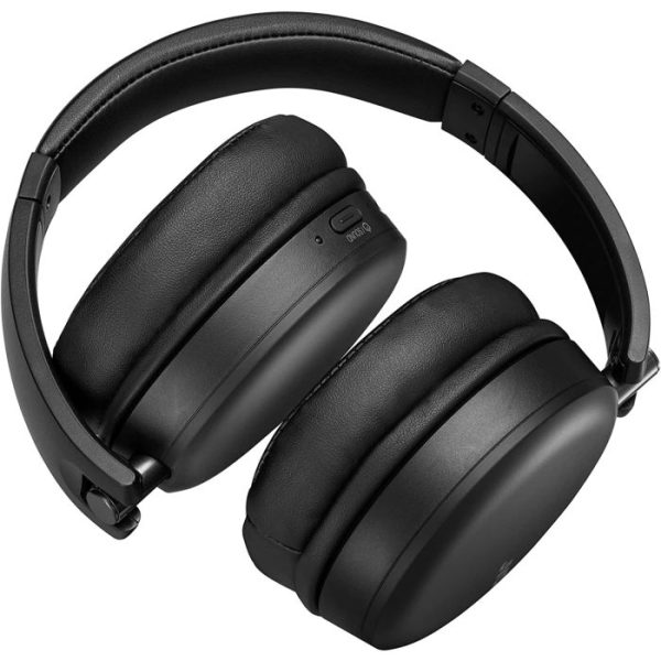 JVC Noise Cancelling Bluetooth Headphones Black HAS91NBU 1