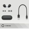 Sony Noise Cancelling Bluetooth Earbuds Black WFC700NBCE7 1