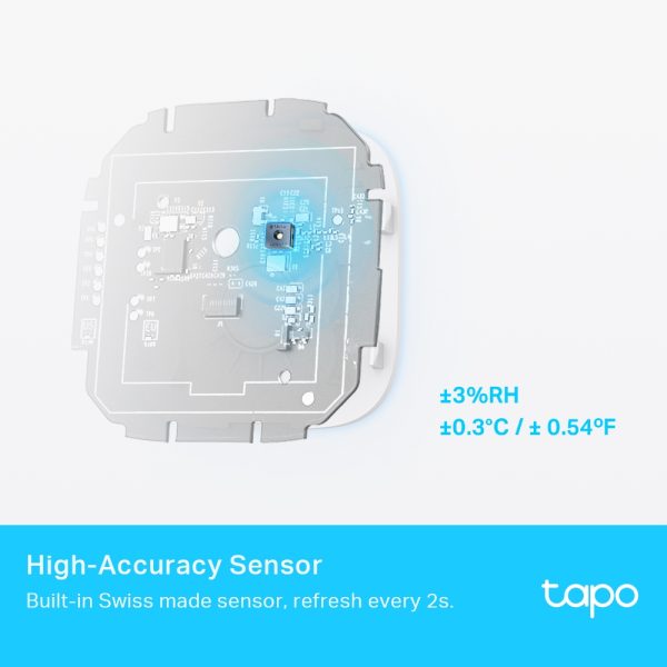Tapo Smart Temperature & Humidity Monitor Digital Display TAPO T315 1