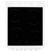 Beko 50cm Electric Cooker Ceramic Hob Double Oven White KDVC563AW 1