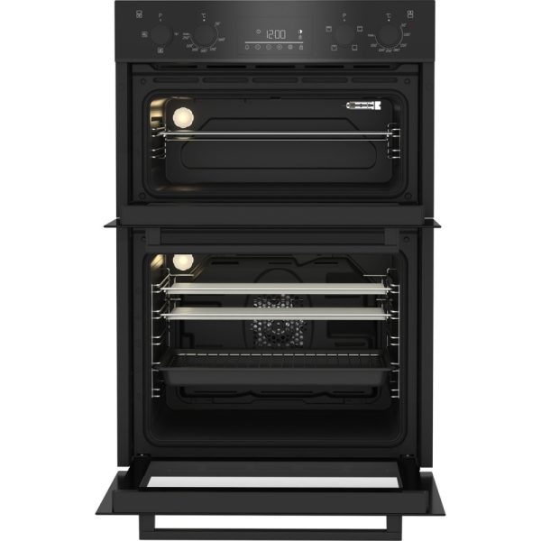 Beko 90CM Double Oven | Black | BBDF22300B