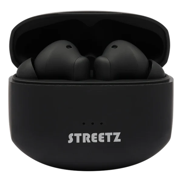 Streetz Noise Cancelling Wireless Ear Buds Black TWS1116 1