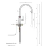 Quooker PRO 3 Flex Tap | Chrome | 3XCHR