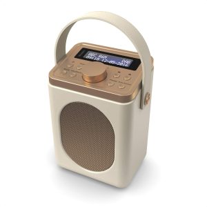 Majority Little Shelford Portable Radio with Bluetooth Cream LSH-DAB-CRM-UK 1