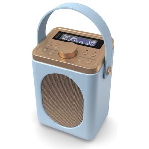 Majority Little Shelford Portable Radio with Bluetooth Duck Egg Blue LSHDABDUKUK 1