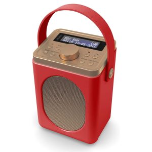 Majority Little Shelford Portable Radio with Bluetooth Red LSHDABREDUK 1