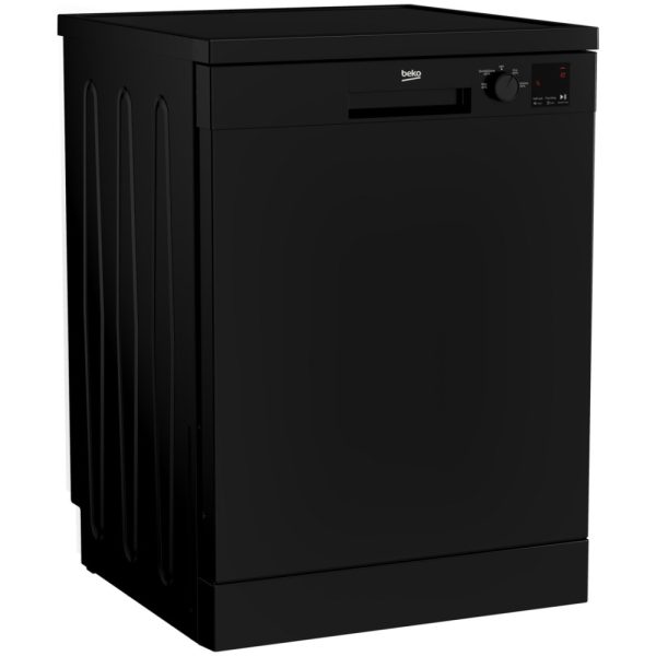 Beko 60cm Freestanding Dishwasher | Black | DVN04320B