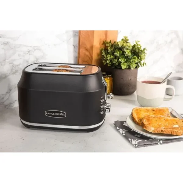 Rangemaster Classic 2 Slice Toaster Black RMCL2S201BK 1