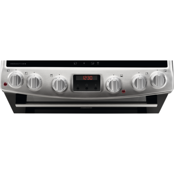 Zanussi 60cm Electric Cooker Induction Hob Stainless Steel ZCI66280XA 1