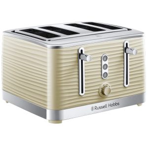 Russell Hobbs Inspire 4 Slice Toaster | Cream | 24384