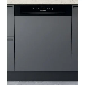 Hotpoint Semi Integrated Dishwasher | Black | H3BL626B