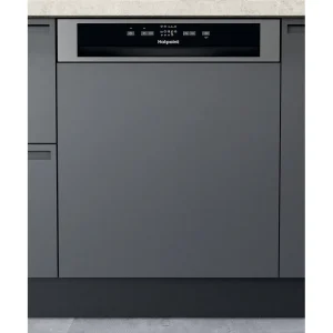 Hotpoint Semi Integrated Dishwasher | Stainless Steel | H3BL626XUK