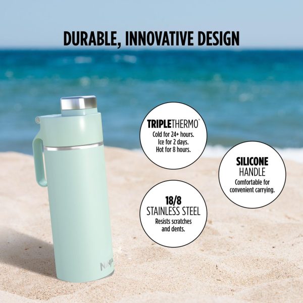 Ninja Thirsti Travel Bottle | 530mL | Mint | DW1801EUUKMT