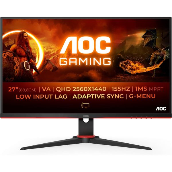 AOC 27 inch QHD Gaming Monitor Q27G2E 1