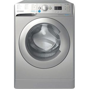 Indesit 8KG 1400 Spin Washing Machine | Silver | BWA81485XSUKN