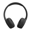 JBL Tune 670NC Adaptive Noise Cancelling with Smart Ambient - Image Adaptive Noise Cancelling with Smart Ambient Adaptive Noise Cancelling means zero distractions when it’s time to focus on your studies—or get your groove on. And if you want to hear the world around you without removing your headphones, Ambient Aware and TalkThru sharpen the sounds of your surroundings or voices. Easily activate these Ambient Sound Control modes through the JBL Headphones app. JBL Tune 670NC Bluetooth 5.3 with LE Audio* - Image Bluetooth 5.3 with LE Audio* Wirelessly stream high-quality JBL Pure Bass Sound from your smartphone with the help of the latest Bluetooth technology. Optimize the Bluetooth performance with the Smart Audio & Video feature in the JBL Headphones app by selecting the Audio (for the best sound quality) or the Video (for an optimal gaming and video output) modes. *Available via OTA update at a later stage. JBL Tune 670NC JBL Pure Bass Sound - Image JBL Pure Bass Sound JBL Tune 670NC headphones feature renowned JBL Pure Bass sound—the same that powers the most famous music venues all around the world. JBL Tune 670NC Customize your listening experience - Image Customize your listening experience Download the free JBL Headphones App to tailor the sound to your taste by choosing one of the pre-set EQ modes or adjusting the EQ curve according to your content, your style, your taste. Voice Prompts in your language guide you through the Tune 670NC’s other features. JBL Tune 670NC Hands-free calls with VoiceAware - Image Hands-free calls with VoiceAware Easily control your sound and manage your calls from your headphones with the convenient buttons on the ear-cup. Hear your voice while you’re talking, with the help of VoiceAware. JBL Tune 670NC Up to 70H* battery life with speed charge - Image Up to 70H* battery life with speed charge For long-lasting fun, listen wirelessly for up to 44 hours and recharge the battery in as little as 2 hours with the convenient Type-C USB cable. A quick 5-minute recharge gives you 3 additional hours of music. *Battery life: BT on / ANC off JBL Tune 670NC Multi-Point connection - Image Multi-Point connection Effortlessly switch from one Bluetooth® device to another. Jump from a video on your tablet to a call on your mobile phone, and never miss a moment. JBL Tune 670NC Lightweight, comfortable and foldable design - Image Lightweight, comfortable and foldable design The lightweight materials and soft ear cushions with a padded headband make the headphones comfortable to wear for extended periods. The foldable design makes it convenient to carry them anywhere—anytime you want music. Your music, noise free. Lightness, comfort, and great sound. With the JBL Tune 670NC Adaptive Noise Cancelling wireless headphones, you’ve got all three. With up to 70 hours of battery life, the JBL Tune 670NC will get you through your week, with no need of a top-up. And if you do need a quick recharge, 5 minutes gets you an extra 3 hours of music, or just plug in the detachable headphone cable to keep your flow going. The JBL Tune 670NC connect with two Bluetooth® devices simultaneously, so you’ll never miss a call while watching a movie on your tablet. With the free JBL Headphones app, you can tailor the sound to suit your taste. And voice prompts in your language will guide you through the features. Manage your calls and your voice assistant hassle-free right from your phone, and use VoiceAware to hear yourself when you’re speaking. All this, plus you can choose the color that best represents your vibe.